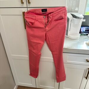 Dark Coral American Eagle Jeans